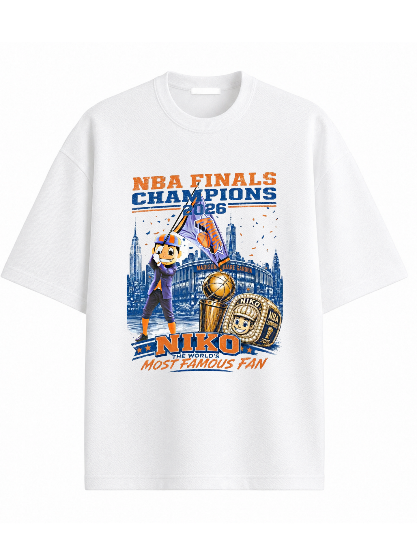 Niko 2026 Champs Tee White
