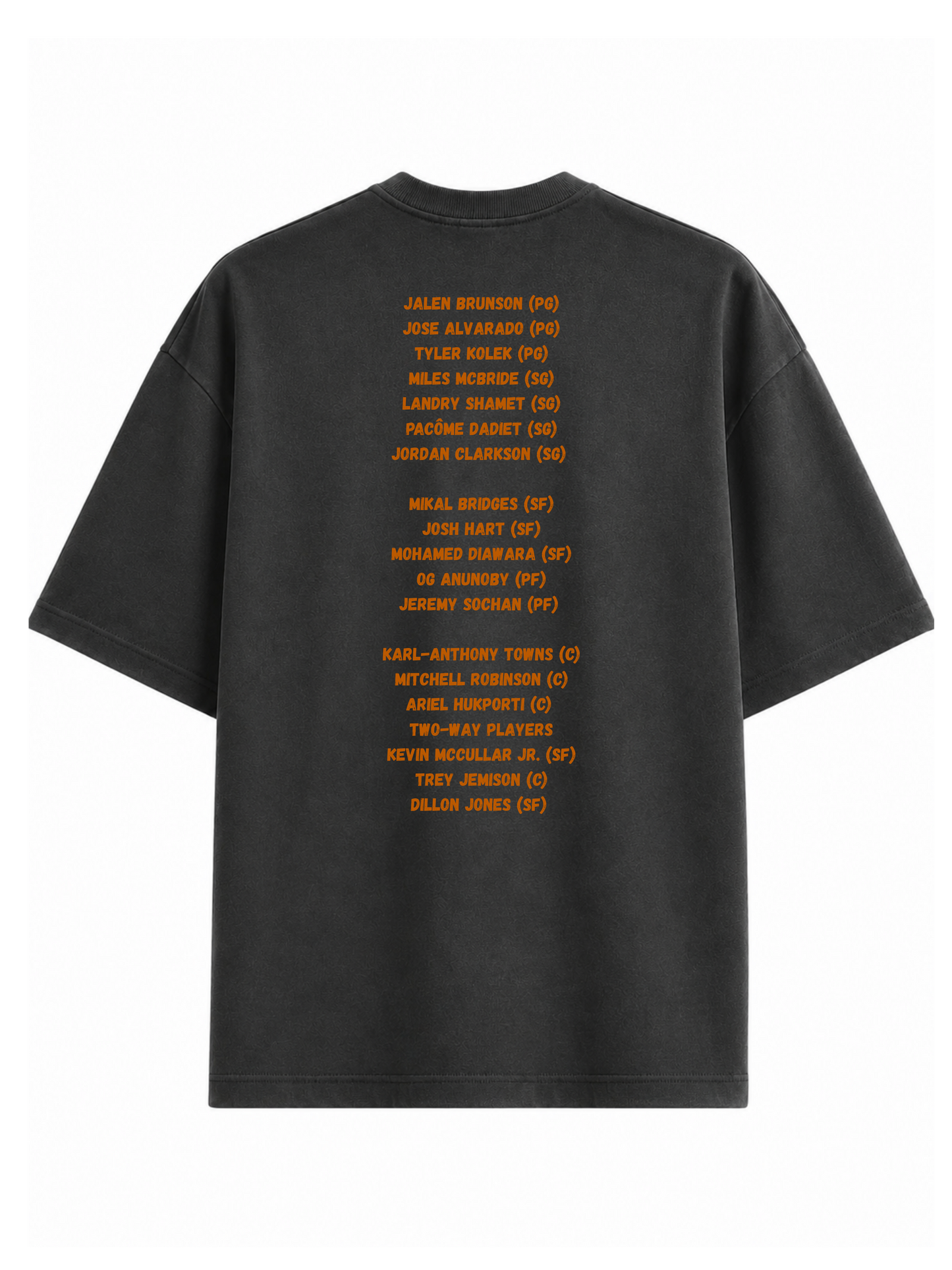 Niko 2026 Champs Tee Dark