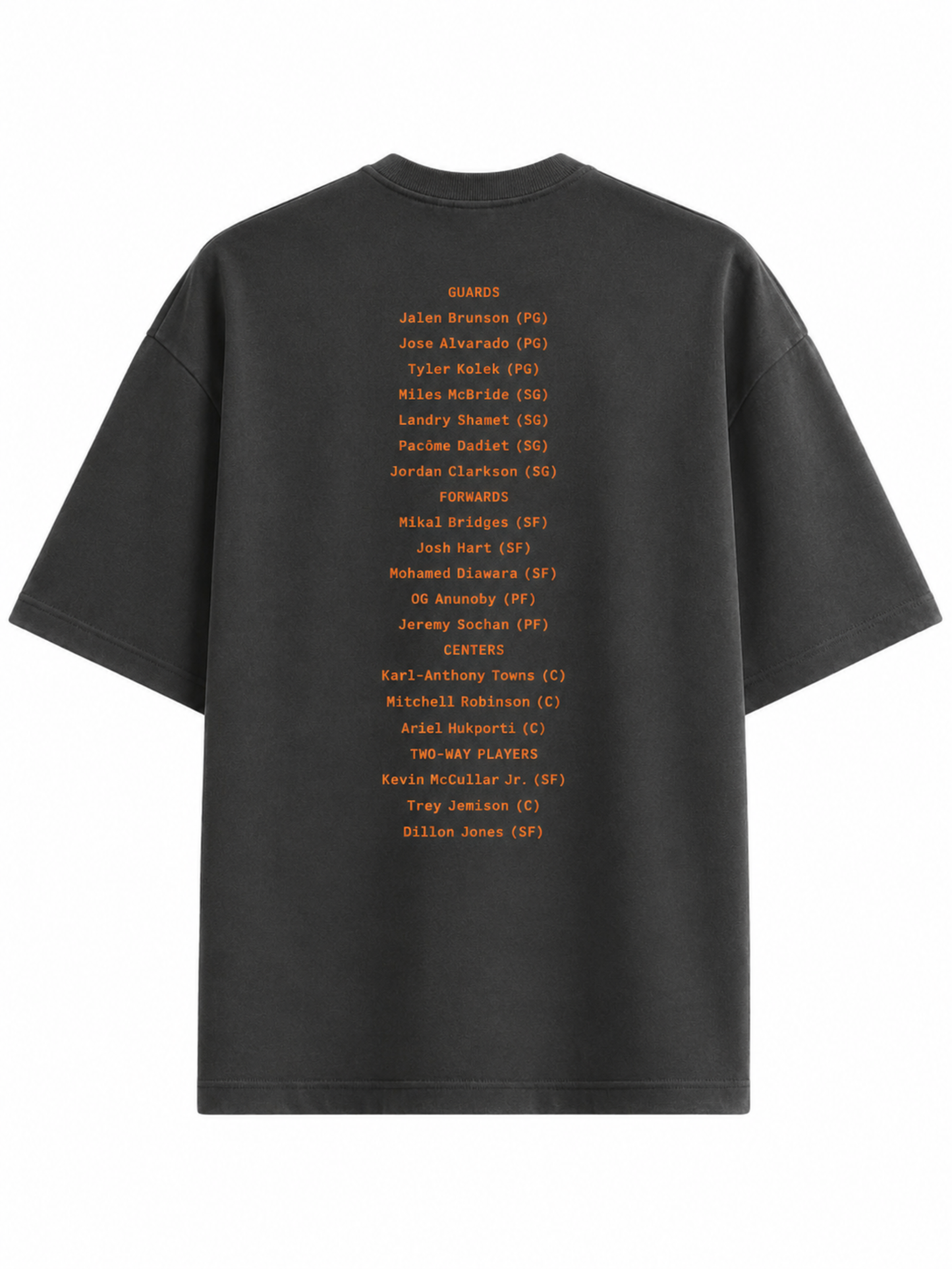 Niko 2026 Champs Tee Dark